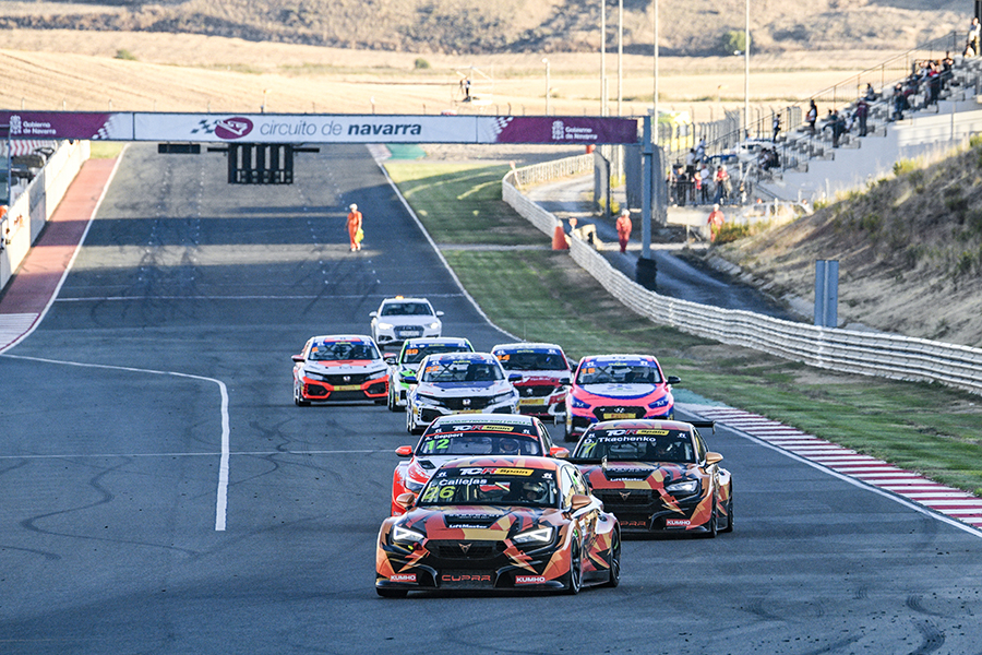 Cajellas wins twice in Navarra and stretches his points lead