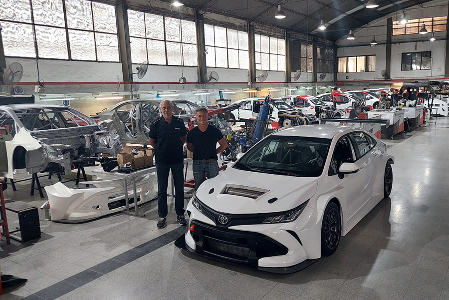 Toyota delivers first customer TCR car to Paladini Racing