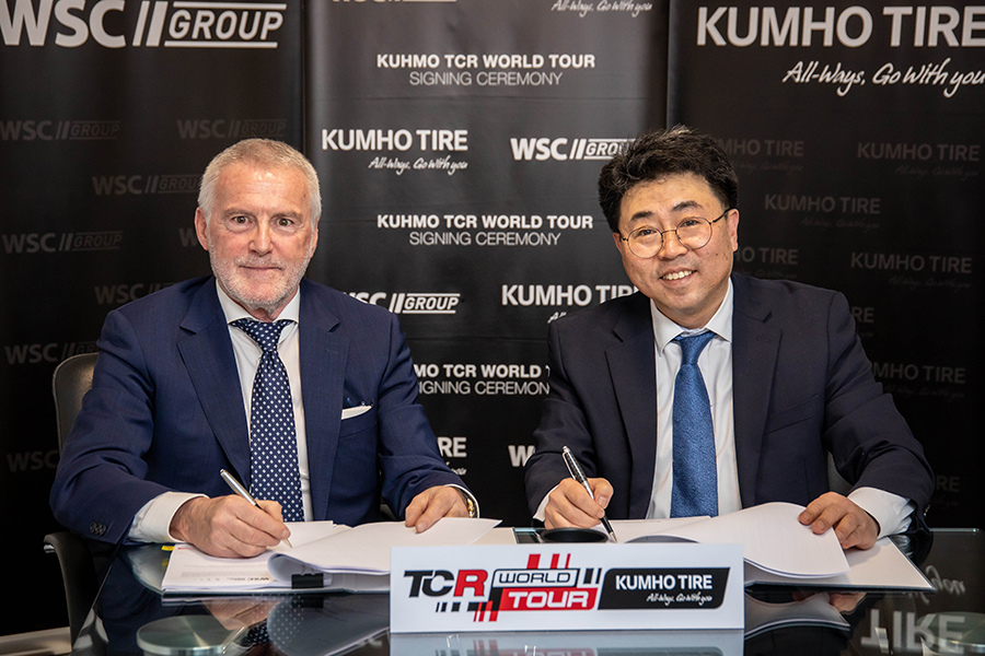 Kumho Tire named title sponsor of the TCR World Tour