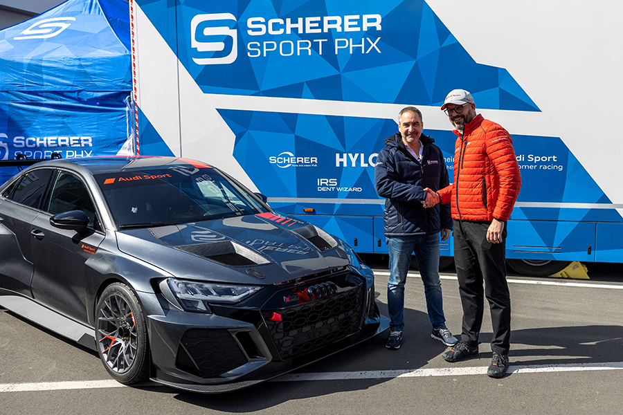 Audi Sport delivers the 100th RS 3 LMS gen II TCR car