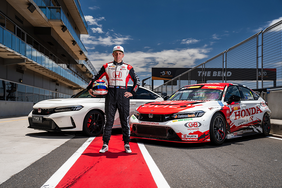 Honda Australia and Tony D’Alberto return to 2024 TCR Australia