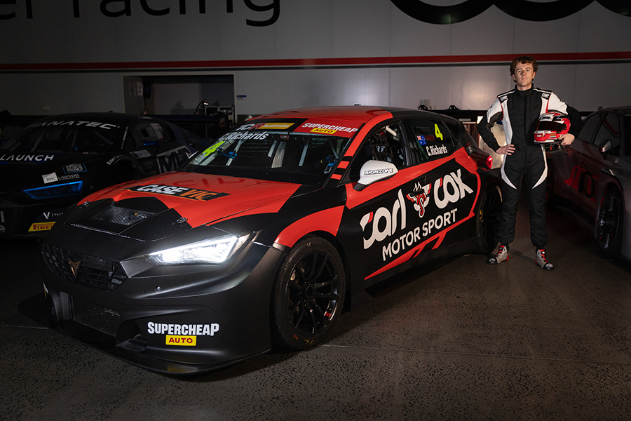 Clay Richards with Carl Cox Motorsport in TCR Australia