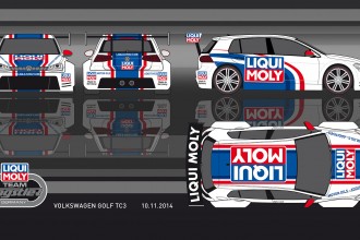 VW Golf cars for LIQUI MOLY Team Engstler